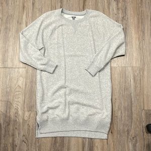 Aerie Grey Sweater Dress With Pockets